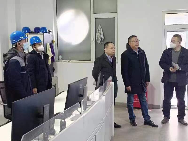 济南市排水中心领导视察